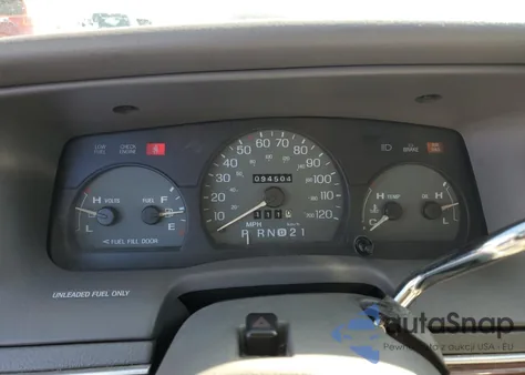 1995 Mercury Grand Marquis Ls z USA, uszkodzony, nr VIN 2MELM75W8SX619942